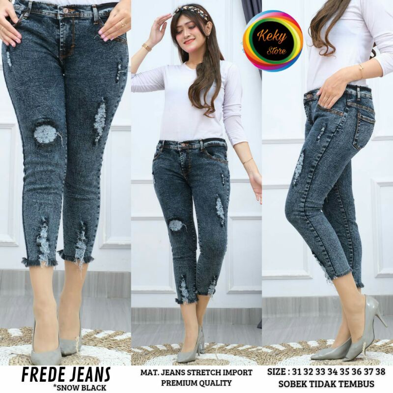 CELANA Jeans kekinian Jeans strtch Import