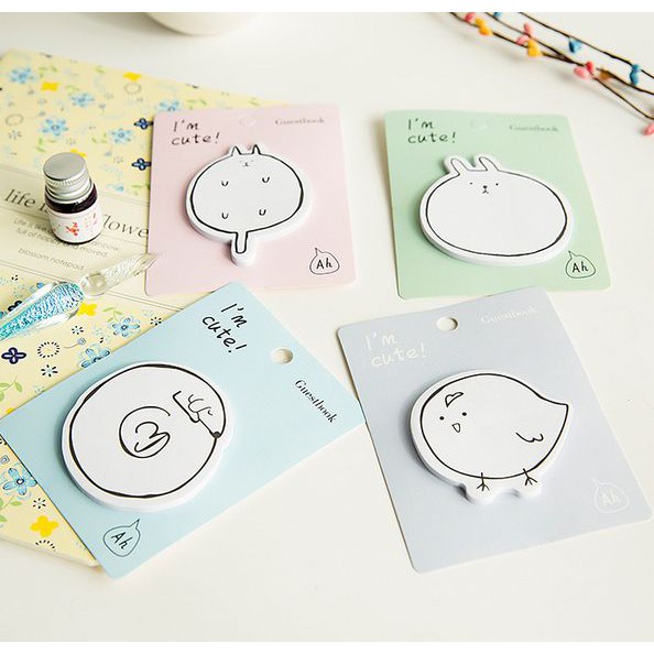 

Promo Stick Note Binatang I'm Cute Limited