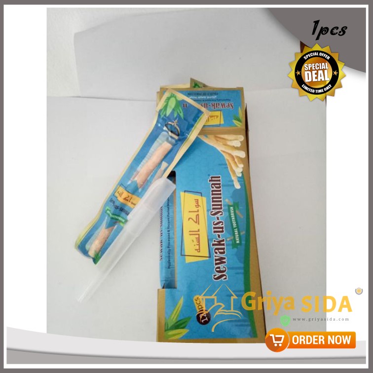 Siwak Us sunnah ussunnah 1box SIWAK MISWAK siwak kecil harga grosir FREE HOLDER