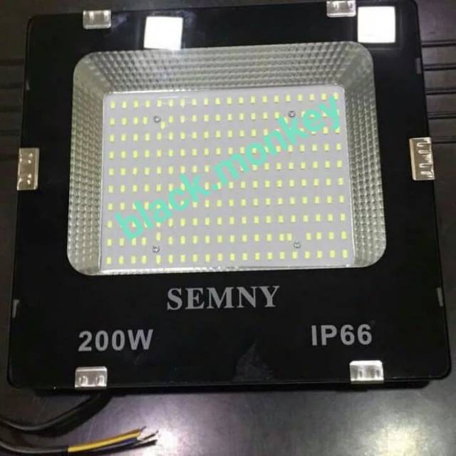 SEMNY Lampu Sorot LED 200 Watt/ Lampu Anti Hujan
