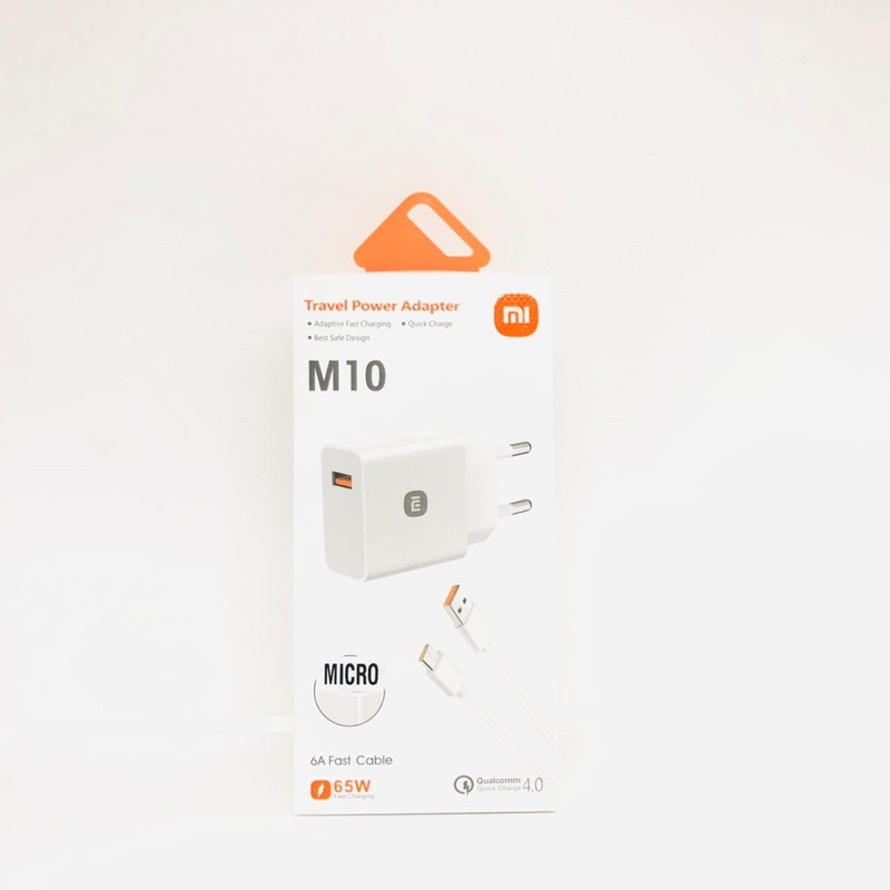 SEN - Charger XIAOMI M10 65w 6A fast charging qualcomm quick charge 4.0 for micro , type c