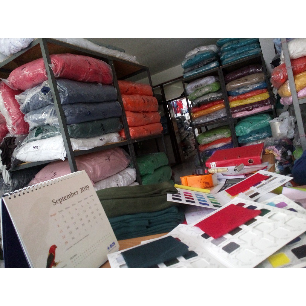 Kain Kaos Kiloan PE 30s -+3.2 Meter | Kain Kiloan