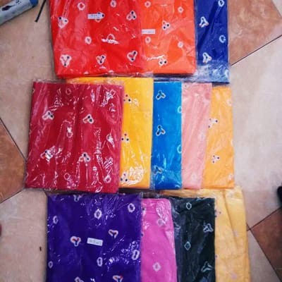 Kain Batik jumputan Tanpa Tumpal