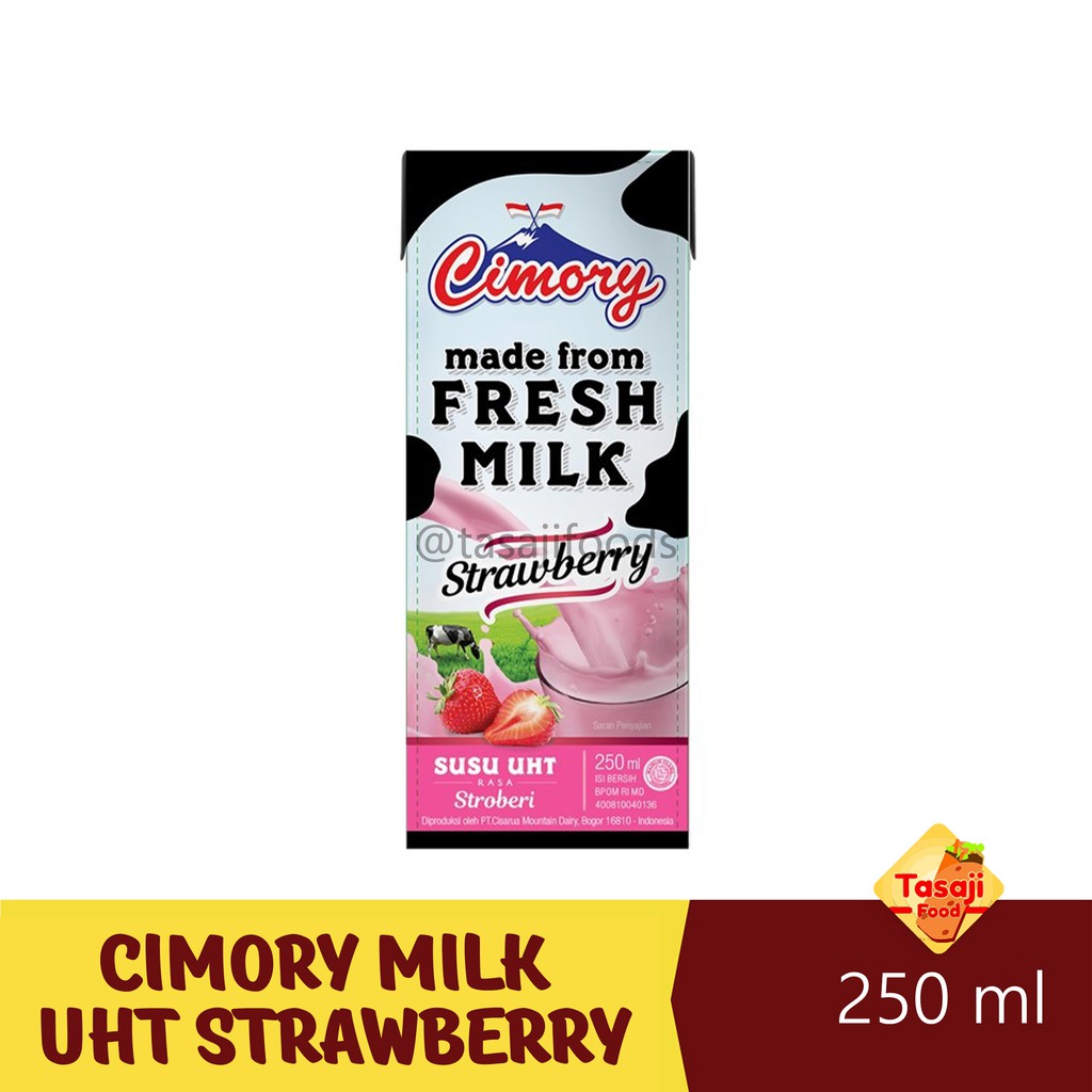 Cimory MILK UHT 250 Ml Strawberry