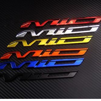 Terbaik Emblem Yamaha Mio 3D Timbul Logo Motor Mio Soul GT Mio J Mio Fino Mio M3 Mio Z Stiker Sticke