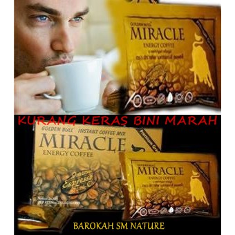Kopi Miracle 1 Sachet - Kopi Herbal Stamina Kuat Tahan Lama