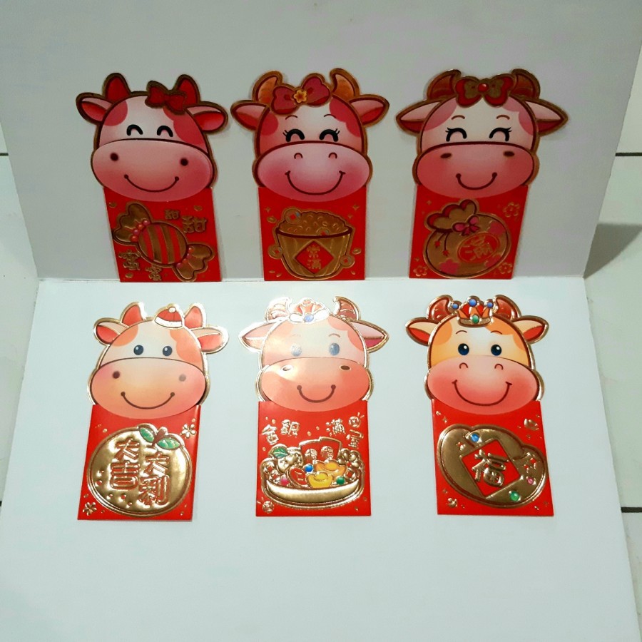 

angpao imlek 2021 shio kerbau LL0320 artpaper termurah LIMITED EDITION