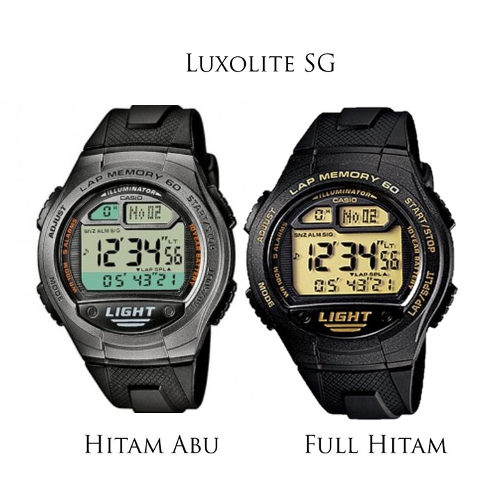 Jam Tangan Pria Casio Digital W734SERIES Shopee Indonesia