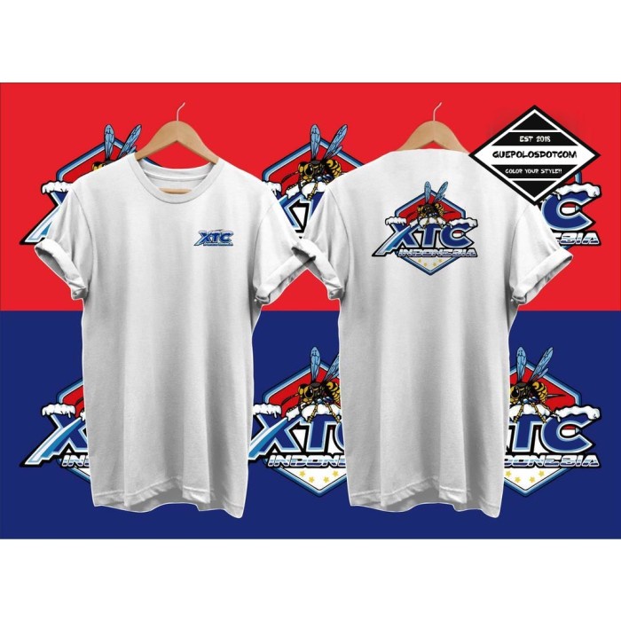 KAOS XTC 05 - BAJU XTC - KAOS ANAK MOTOR - TSHIRT XTC MURAH - CUSTOM - XS