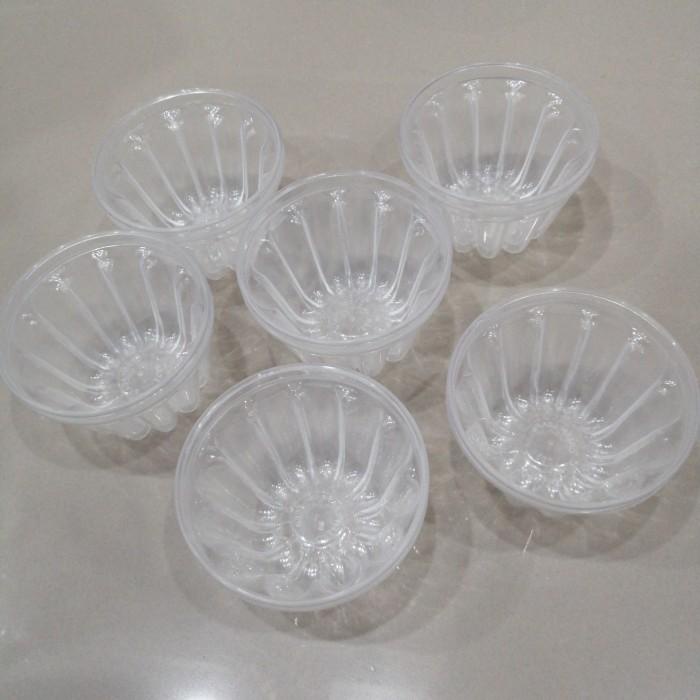 Cetakan Cetakan Puding Flounder/ Cetakan Jelly Mould Mini Isi 12Pcs Green Leaf
