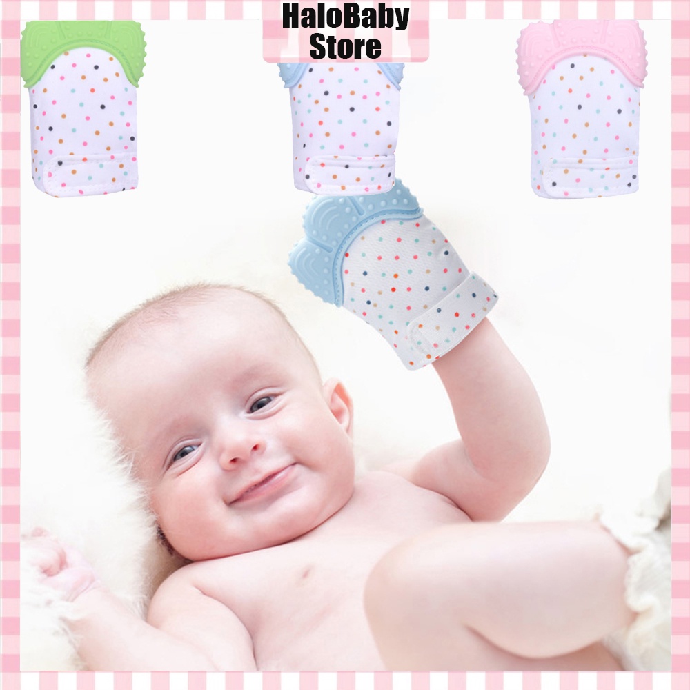 Halobaby Baby Mitten Teether / Sarung Tangan Gigitan Bayi