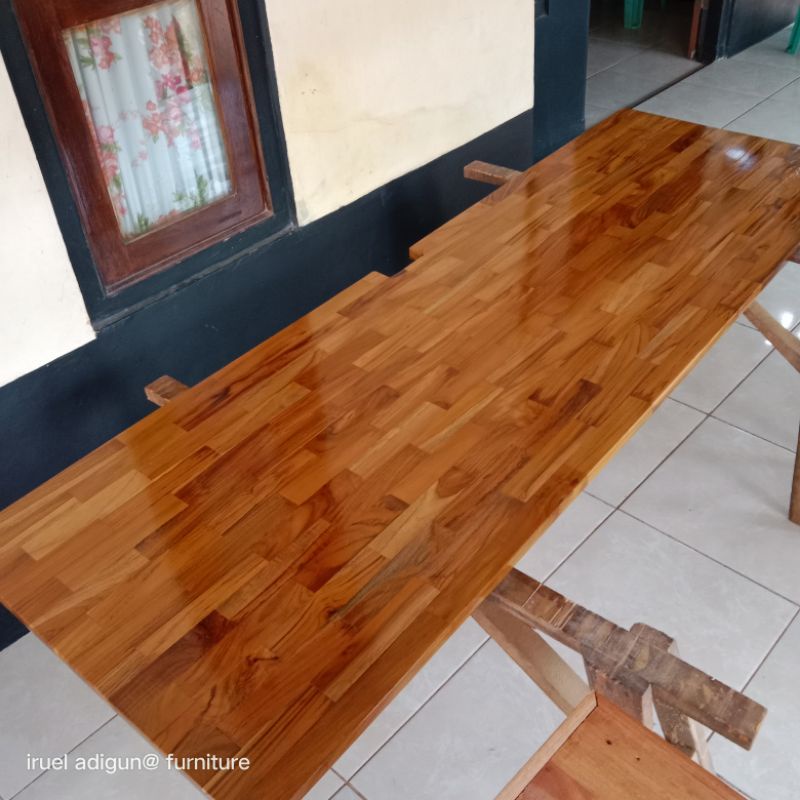 Papan Top Table Mahoni 120X60X2 Sudah Finishing 070