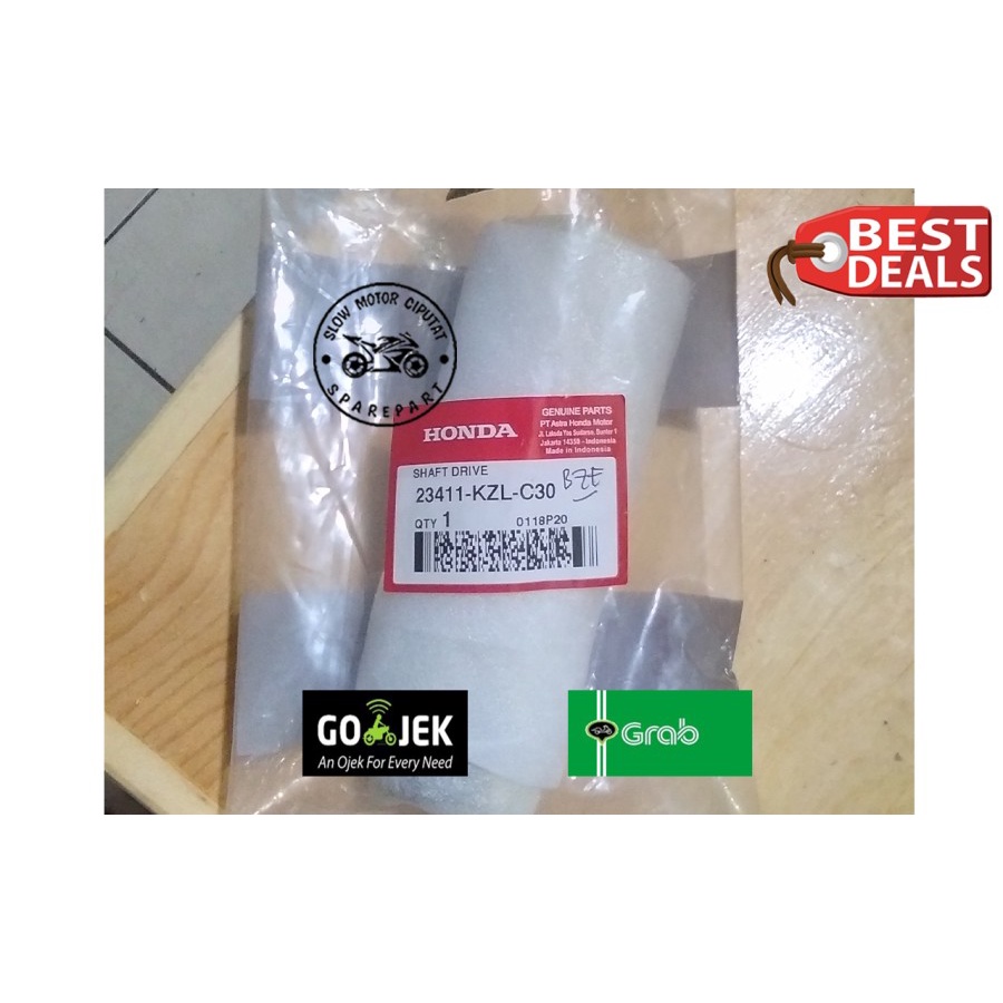 AS PULLY RODA BELAKANG SPACY FI VARIO 110 eSP ORI HONDA 23411-KZL-C30