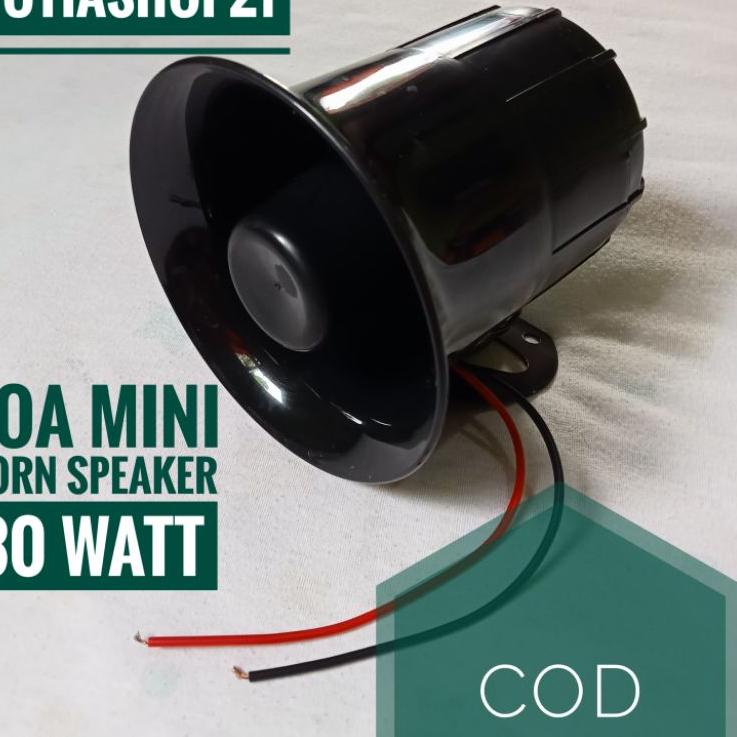 (NEW STOCK) TOA MINI 30WATT// HORN SPEAKER//TOA PATWAL//( BULAT )