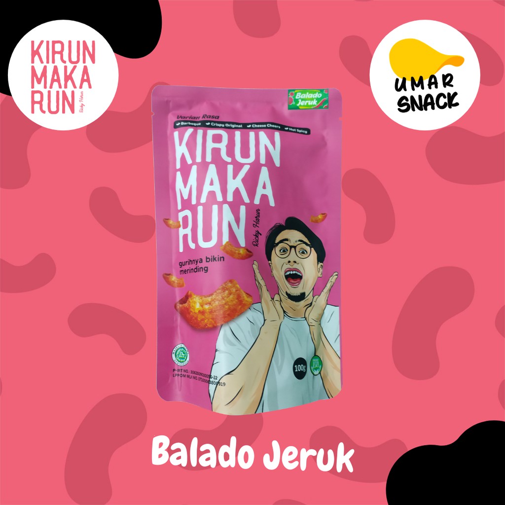 

Makaroni Kirun Makarun Terlaris Rasa Balado Jeruk