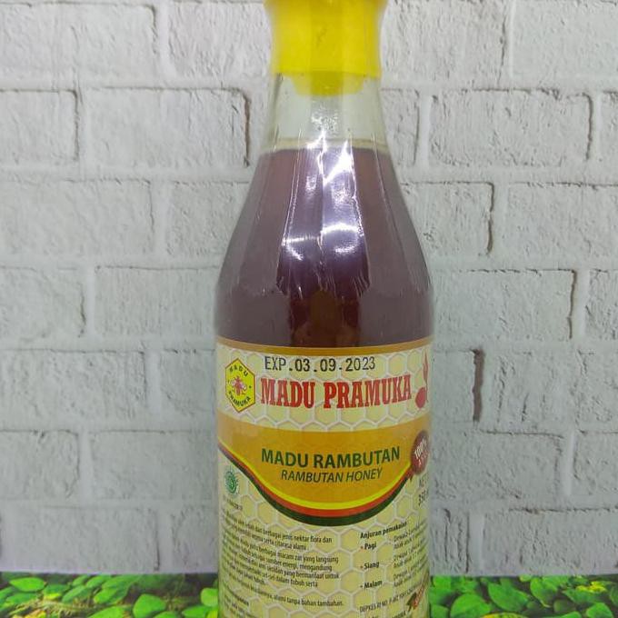 

MADU26 - 16 - MADU RAMBUTAN 350ML DARI MADU PRAMUKA - MADU - ASELI - DIJAMIN.