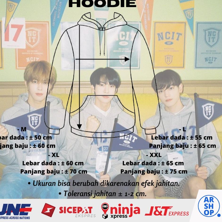 Menarik.. Jaket Jacket Hoodie Hodie Jaehyun Jeno Jaemin NCIT NCT 127 Couple Pasangan Sahabat Bestie 