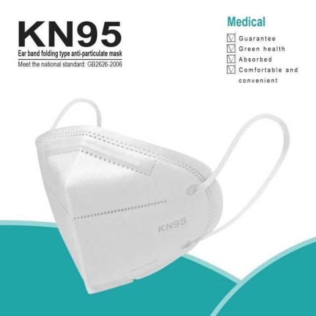 (COD) MASKER KN95 PER NO BOX SURGICAL MASK 5 PLY ANTI VIRUS MALLSHOPPING ORIGINAL