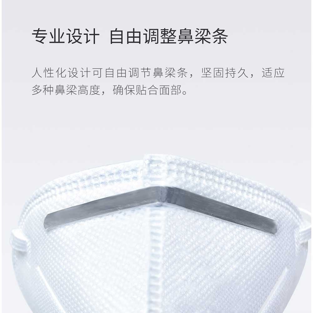 Xiaomi Purely Anstar Masker KN95 Headloop 1 PCS Mask Virus Corona Penutup Mulut Hidung Kesehatan