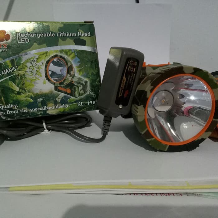 Senter Kepala / Headlamp DONY KL178 / MS178 /MS303 Warna Manis
