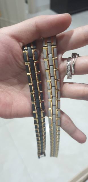 GELANG MAGNET KESEHATAN ORIGINAL TITANIUM PREMIUM QUALITY BEST SELLER