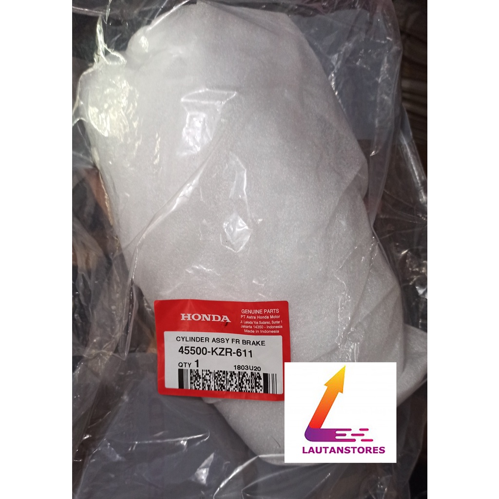 45500-KZR-611 Master Rem Depan Cylinder Atas Vario 125 Old Lama Tipe CBS