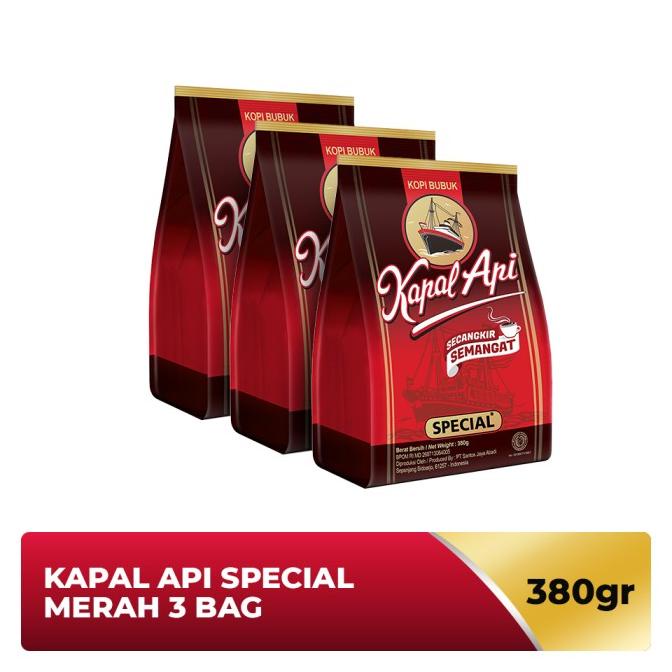

Kapal Api Special Merah 3 X 380 Gr