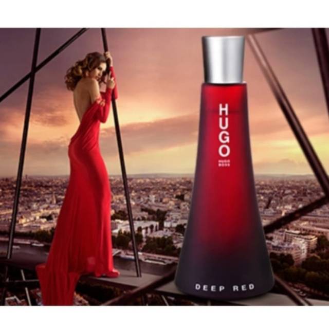 Parfum Original Eropa Hugo Boss Deep Red Women 90 ml - Parfum Wanita