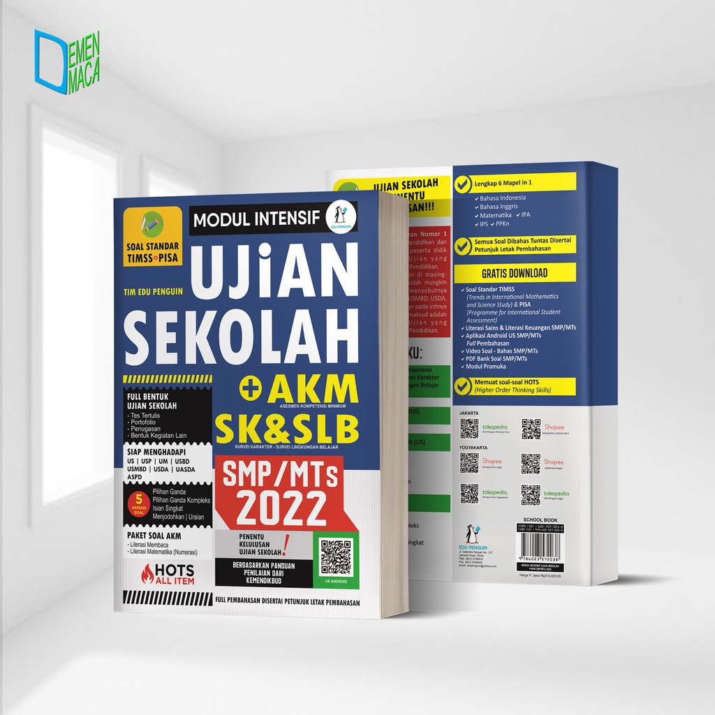 MODUL INTENSIF UJIAN SEKOLAH + AKM SMP/MTs 2022