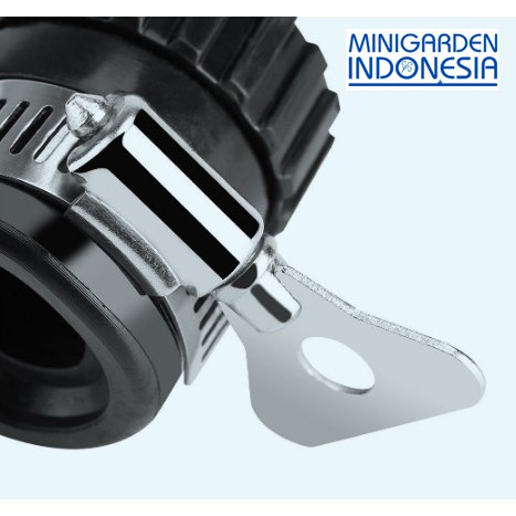 sambungan selang taman 1/2 inch F001 hitam quick hose connector penyiraman semprotan taman irigasi