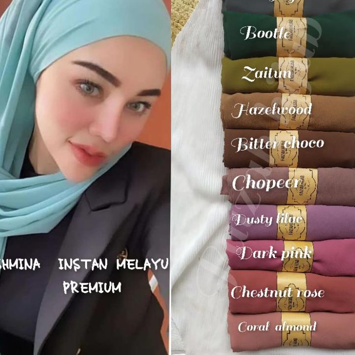 Berkualitas PASHMINA INSTAN  /PASHMINA MELAYU/PASHMINA INNER/PASMINA MELAYU/PASMINA INSTAN/HIJAB INS