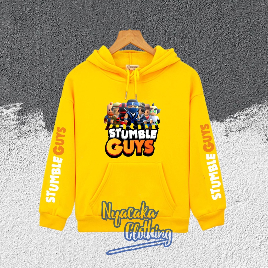 JAKET HOODIE ANAK GAME STUMBLE GUYS TERBARU