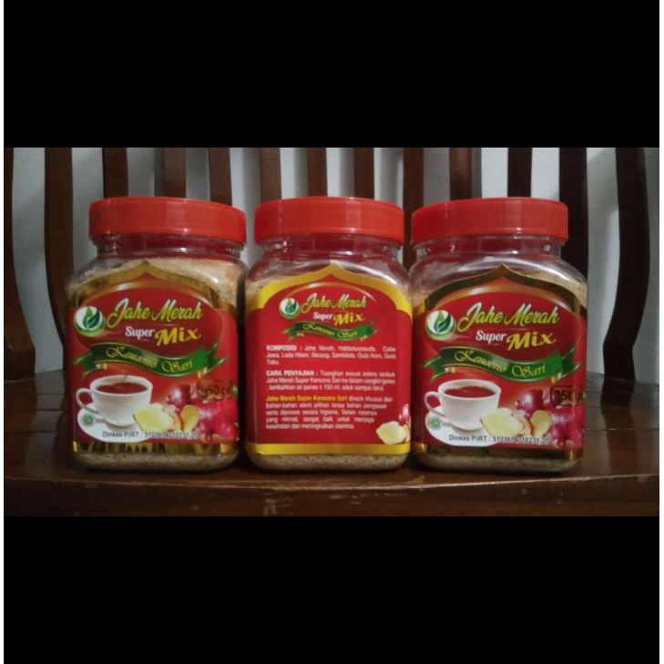 

Jahe Merah Super MIx Kencono Sari 250 gr