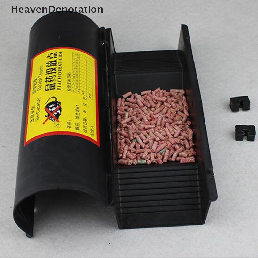 [HeavenDenotation] Mouse trap rodent bait block station box case rat mice pest control catcher home