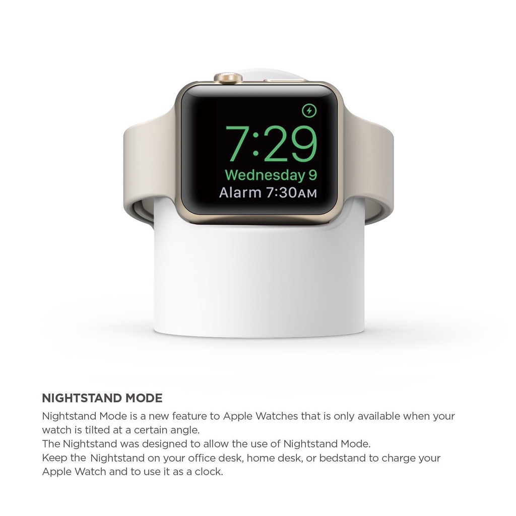 Charging Dock Bahan Silikon Untuk Apple Watch Seri 7 6 5 4 3 2 SE