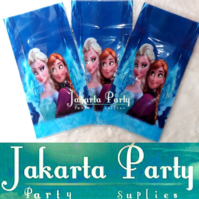 Plastik Snack Frozen / Plastik Bingkisan Ulang Tahun Frozen