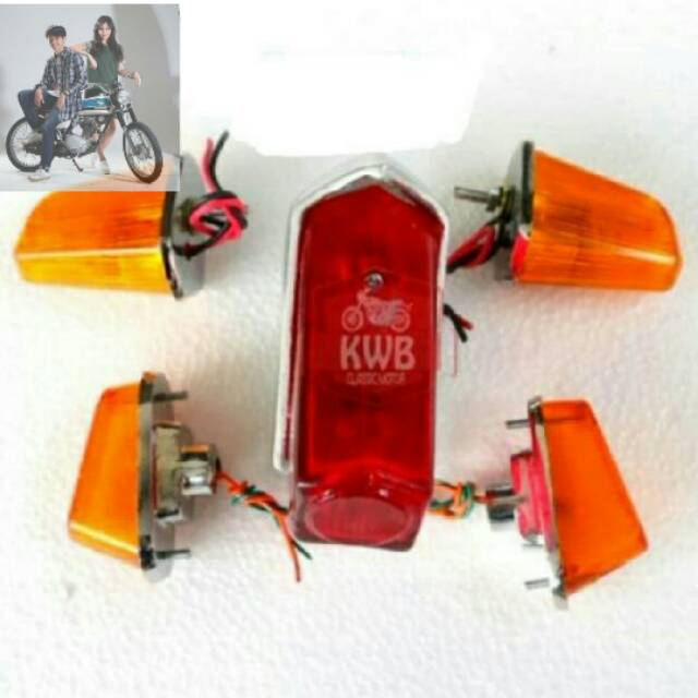 STOPAN+RITING UNYIL C100 C102/Stoplamp lampu stop dan sein riting unyil C100 c102 C105 good quality