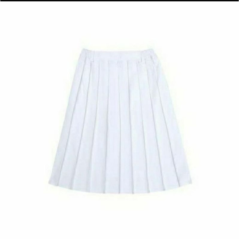 SERAGAM ROK PENDEK PUTIH ANAK SEKOLAH SD SMP