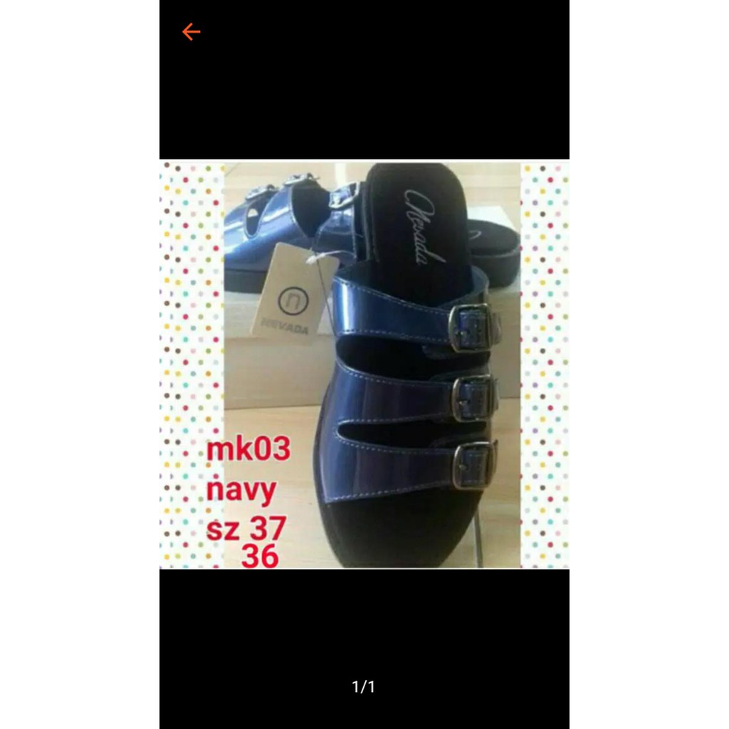 Unik sandal wanita nevada Diskon