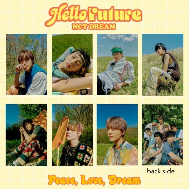 NCT Dream Hello Future Acrylic Clear Keychain Gantungan Kunci Akrilik (BACA DESKRIPSI)