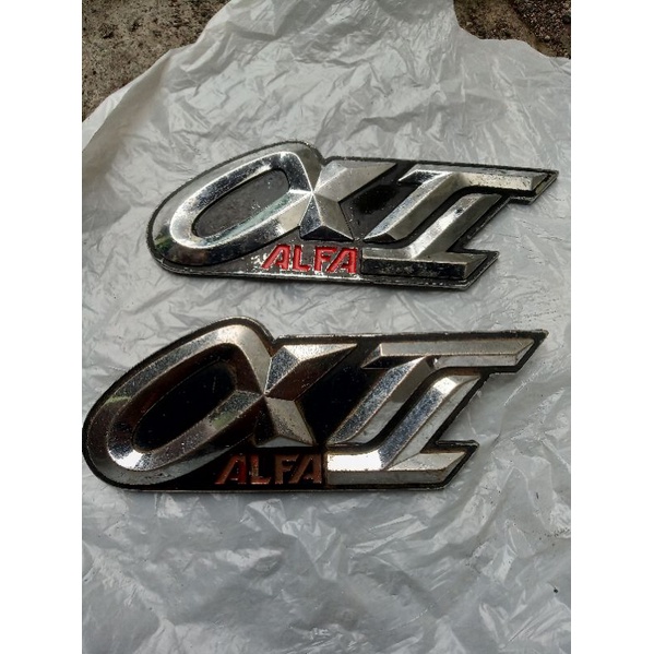 emblem body alfa original