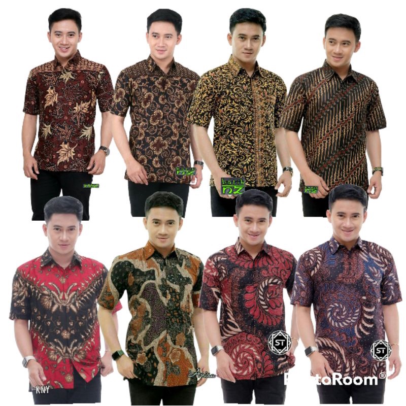 NEW ARRIVAL DISTRO BATIK PRIA BORDIR SOGAN