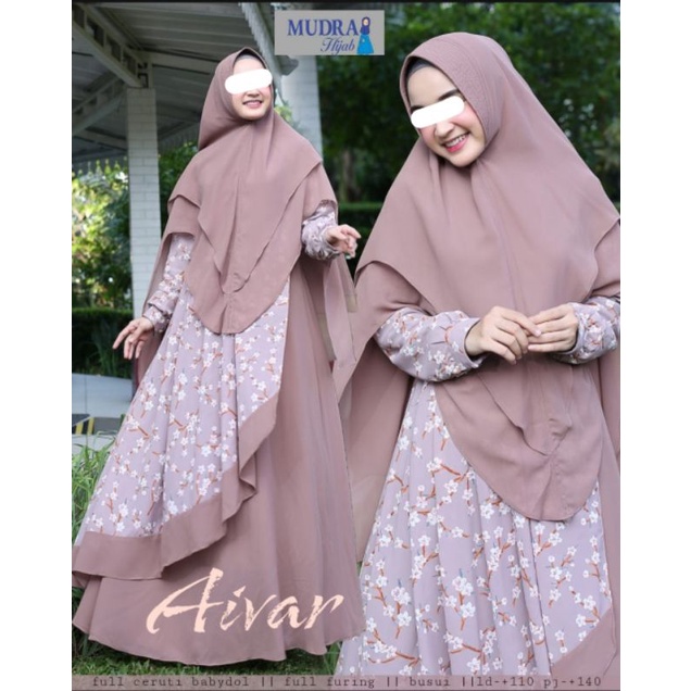 Gamis Aivar Ori Mudra Hijab BTC Solo
