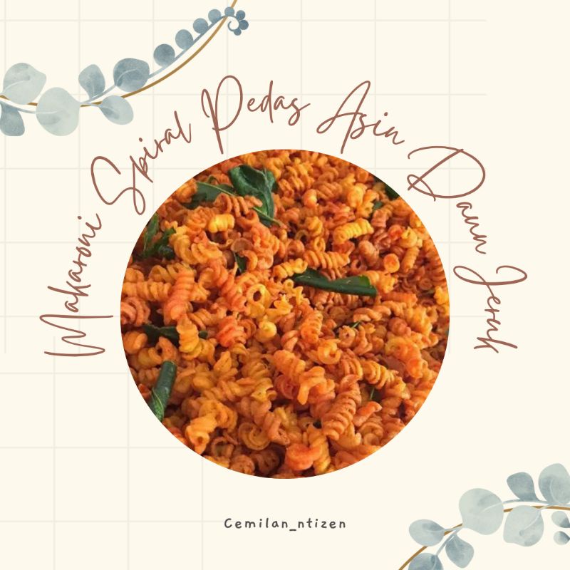 

Makaroni Spiral Pedas Asin DJ