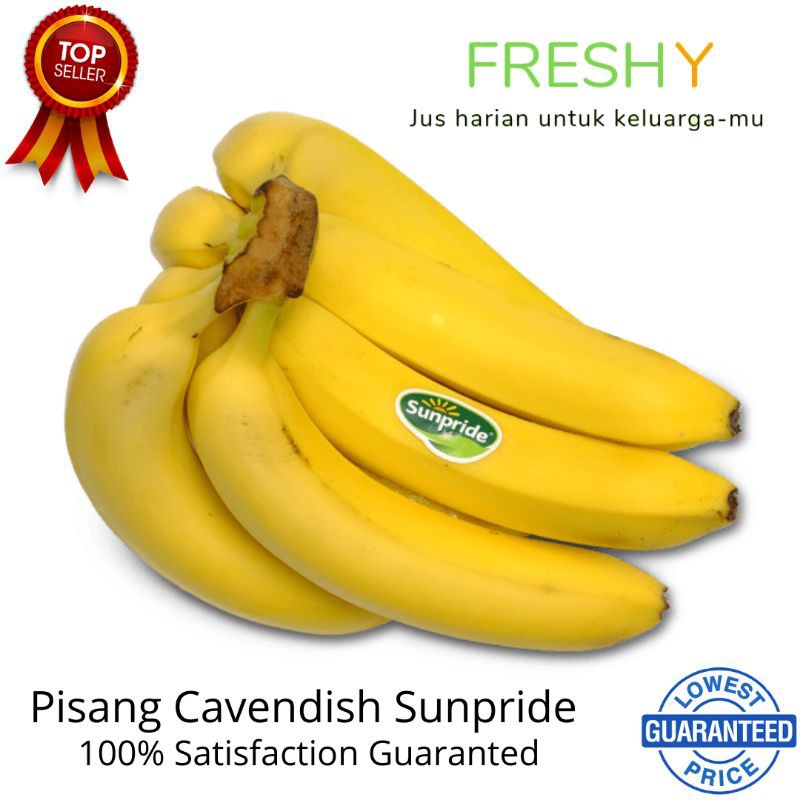 

Termurah Grosir Pisang Cavendish Sunpride Bergaransi Per Dus (13 Kg)