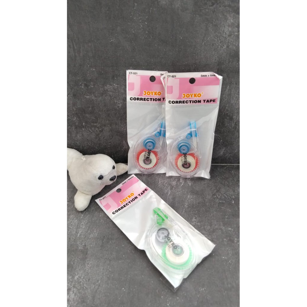 

Correction Tape / Pita Koreksi / Tip-Ex Geret JOYKO CT-521