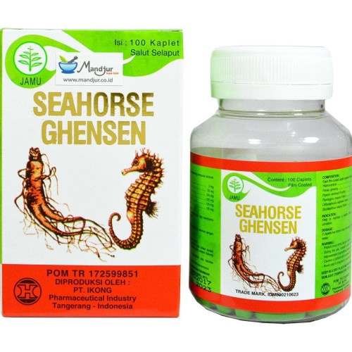 SEAHORSE GHENSHEN KIDNEY @ 100S /BOTOL (IKONG)
