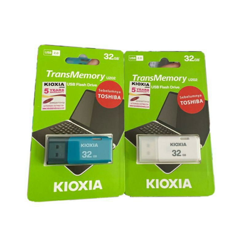 Kioxia Flashdisk 32GB USB 2.0 Hayabusa U202 Original