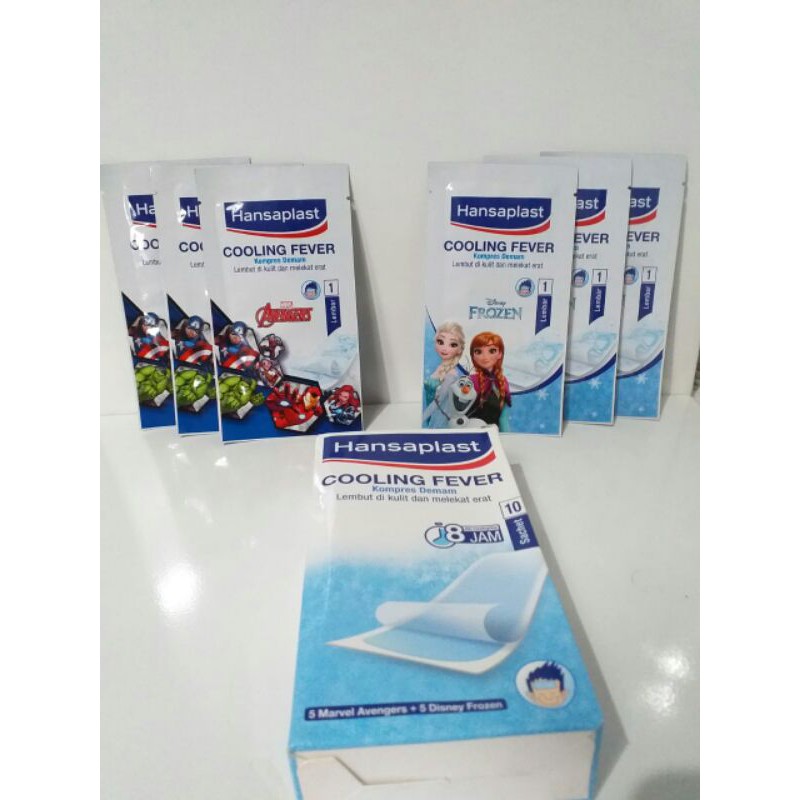 Hansaplast Cooling Fever kompres demam Harga per Sachet