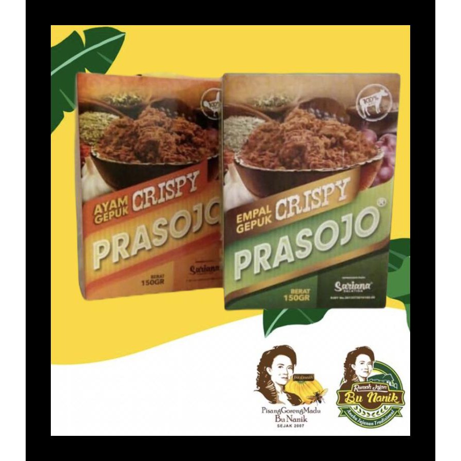 

BARU! ABON EMPAL GEPUK CRISPY PRASOJO PALING MURAH